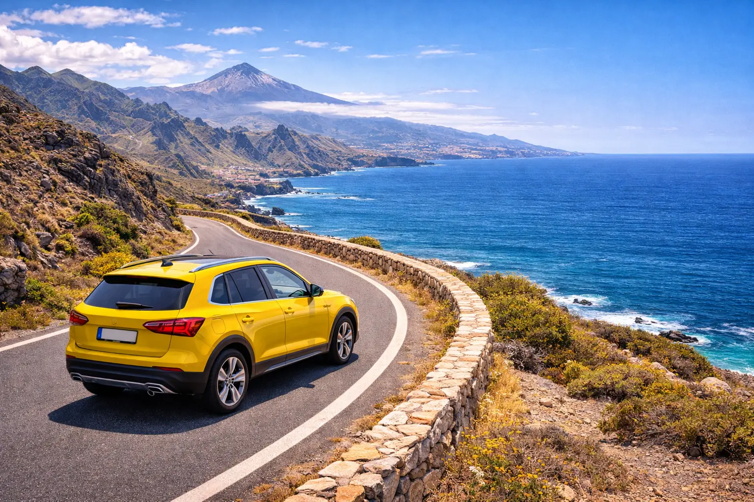 Mietwagen Teneriffa Landschaft